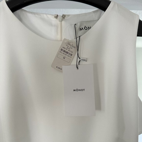 Monot Cut Out Dress With Bows - Picture 3 of 8